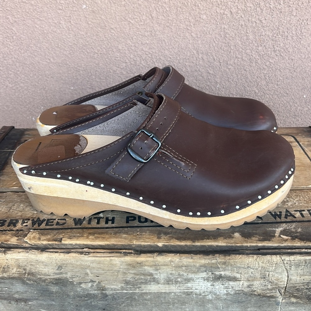 Troentorps Brown Clogs - image 2